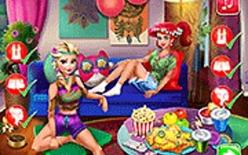 Princess Movie Night