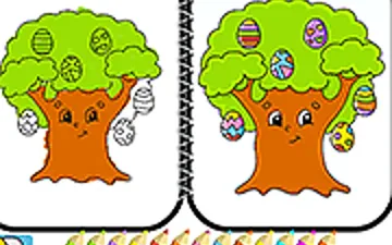 Easter Coloring Html5