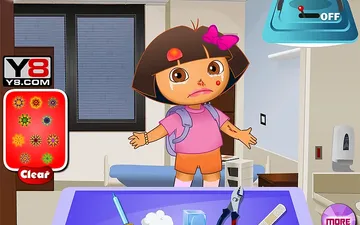 Dora the Explorer, at the Doctor