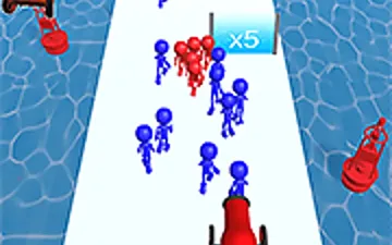 Stickman Cannon Shooter