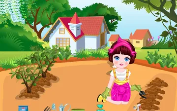 Baby At The Farm game preview