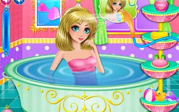 Little Princess Bathing