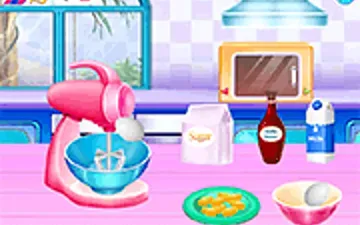 Make Ice Cream Cone Wafer Biscuits game preview