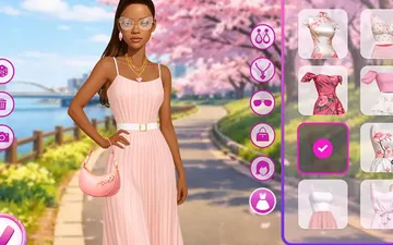 Celebrity Cherry Blossom Look