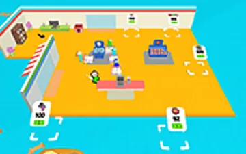 Mini Market Tycoon WebGL