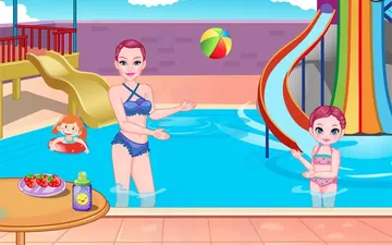Mother Daughter Waterpark