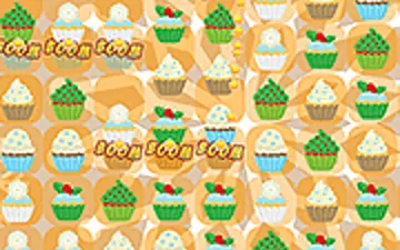 Christmas Cupcake Matching