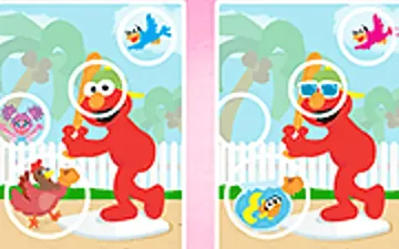 Spot the Difference: Elmo