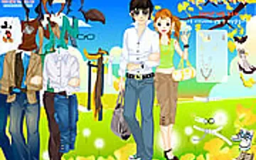 Spring Couple Dress up game preview
