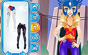 Blonde Sofia: Superhero Makeover game preview