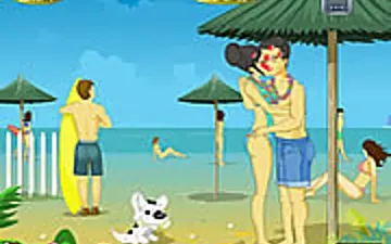 Hawaiian Beach Kiss game preview