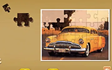 Classic Muscle Cars Jigsaw game preview