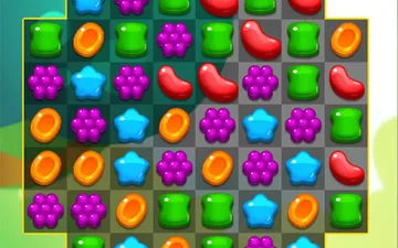 Match 3 Jelly Garden