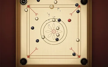 Carrom Tabletop Strike