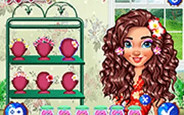 Island Princess Stylish Tropical Flowers