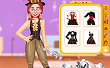 Princess Girls Steampunk Rivalry