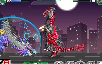 Toy War Robot Therizinosaurus