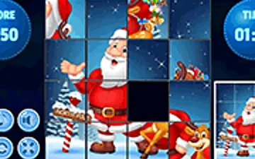 Xmas Sliding Puzzles