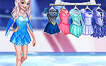 Sisters Ice Skating Glam