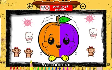 Easy Apple Coloring Book