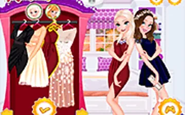 Princesses Cocktail Dresses game preview