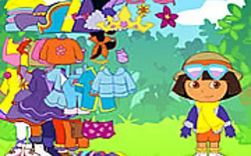 Dora the Explorer Dress Up game preview