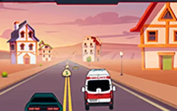 Ambulance Traffic Drive