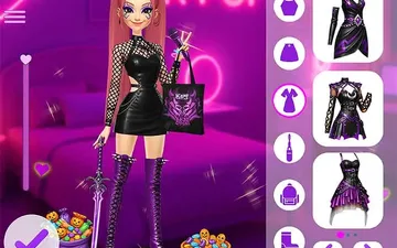 K-Pop Halloween Dressup