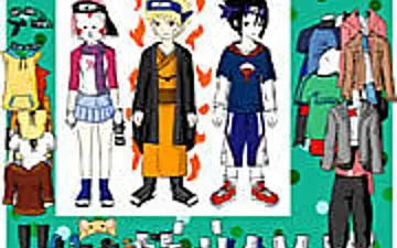 Naruto Character Dressup