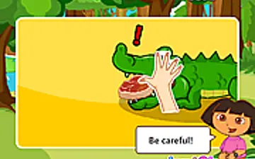 Dora Care Baby Crocodile game preview