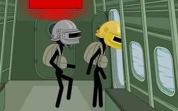 Stickman on the Battlefield