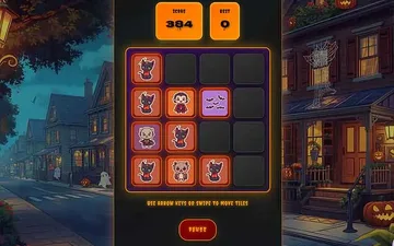 Clever Cia: Halloween 2048 game preview