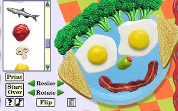 Funny Food Face