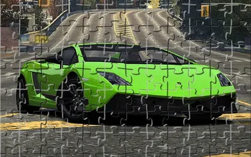 Lamborghini Jigsaw game preview
