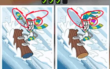 Looney Tunes Winter Spot the Difference