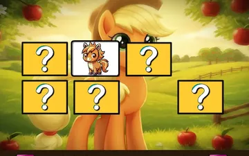 Cute Pony Memory Quest
