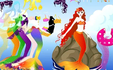 Mermaid Dress up game preview