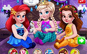 Toddler Princesses Slumber Party