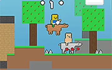 Baby Noob vs Baby Obby Horse