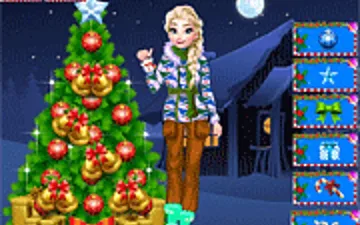 Frozen Christmas Tree