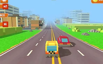 Pixel Road Taxi Depot