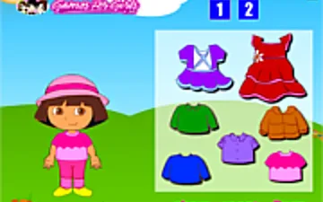 Dora Fun Dress Up game preview