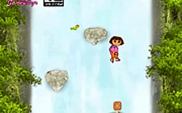 Dora's Waterfall Jump!