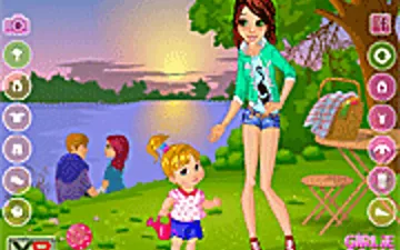 Family BBQ Dressup game preview