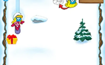 Smurfy Snowboard