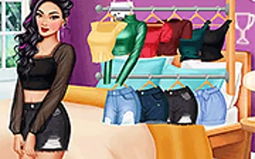 TikTok Girls Design My Denim Shorts