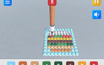 Beads Colour Painting 3D