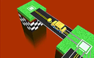 Blocky Taxy Zigzag