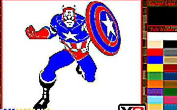 Captain American Coloring