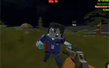 Combat Pixel 3D - Zombie Survival